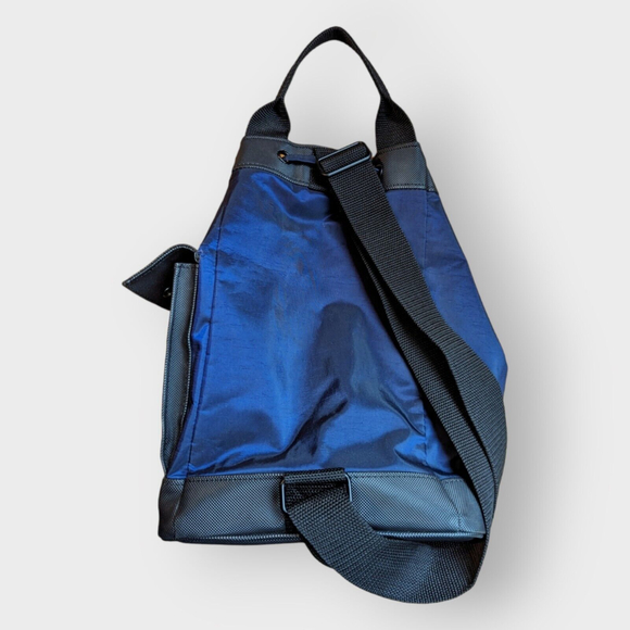 POLO SPORT Ralph Lauren Logo Nylon Drawstring Bucket Sling Bag - 12" Size - Picture 4 of 5